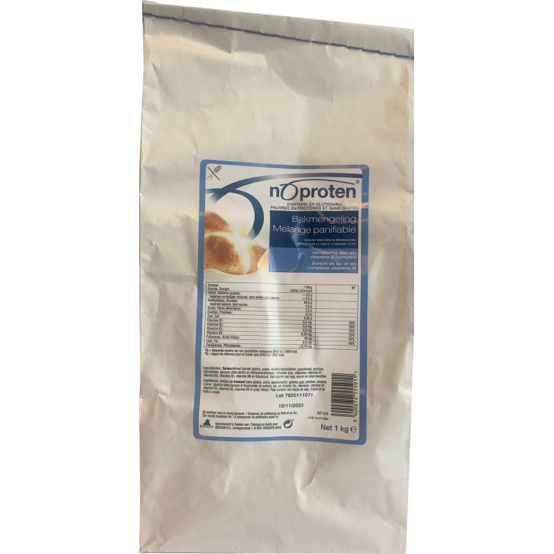 Noproten broodmix 500 gr.