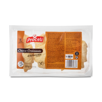 Proceli chocolade croissants 230 gr. (4 x 57,5 gr)