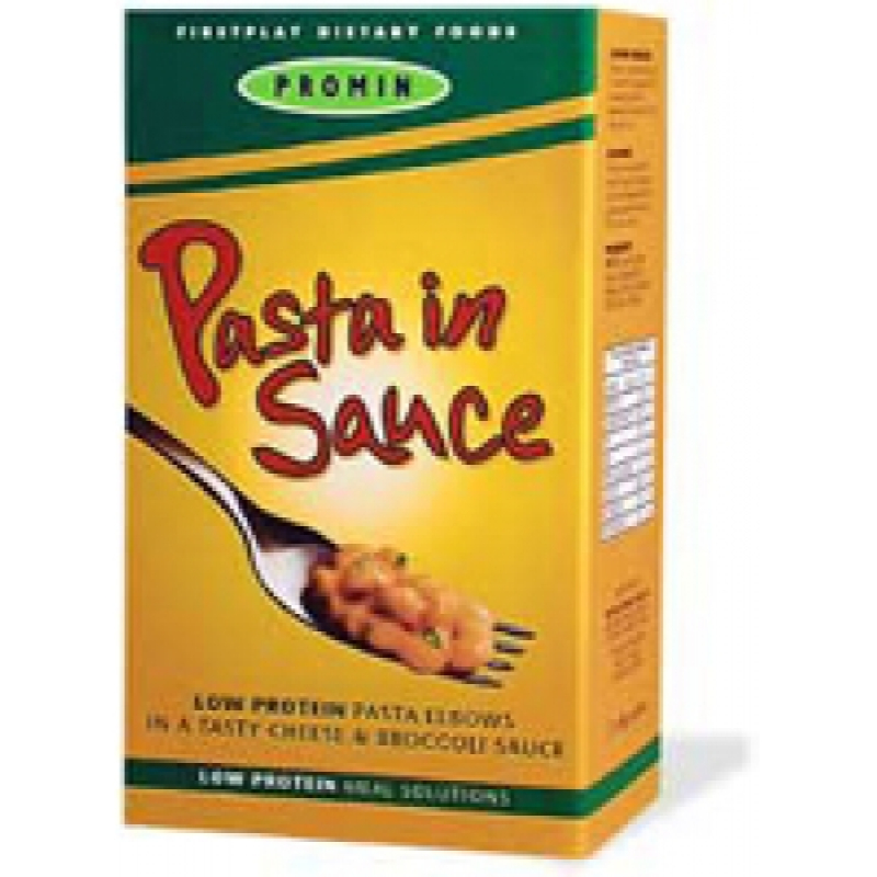 Promin pastamix in broccoli-kaas saus