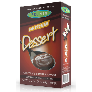 Promin chocola en banaan dessert