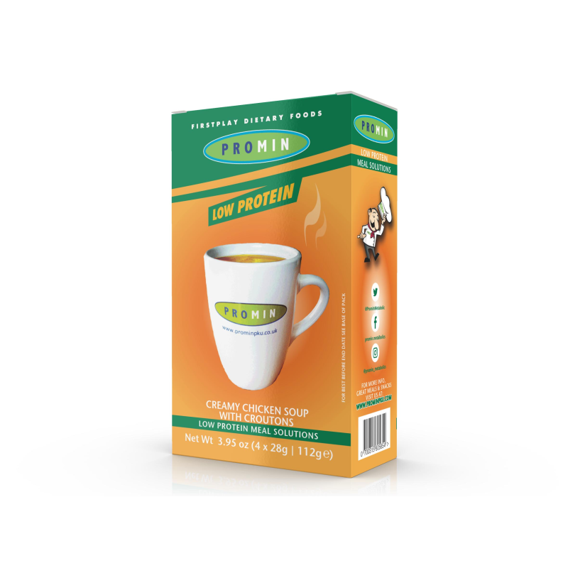 Promin Romige Kippensoep met Croutons