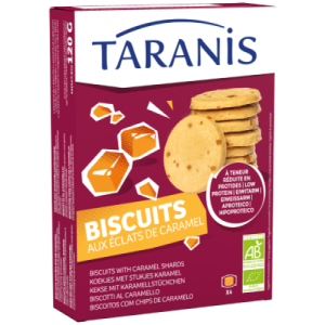 Taranis biscuits met caramelstukjes  
