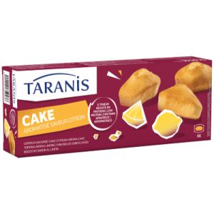 Taranis cakejes met citroensmaak