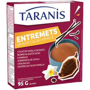 Taranis dessert vanille chocolade