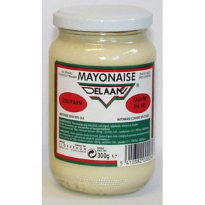 Delaan zoutarme mayonaise 300 gram