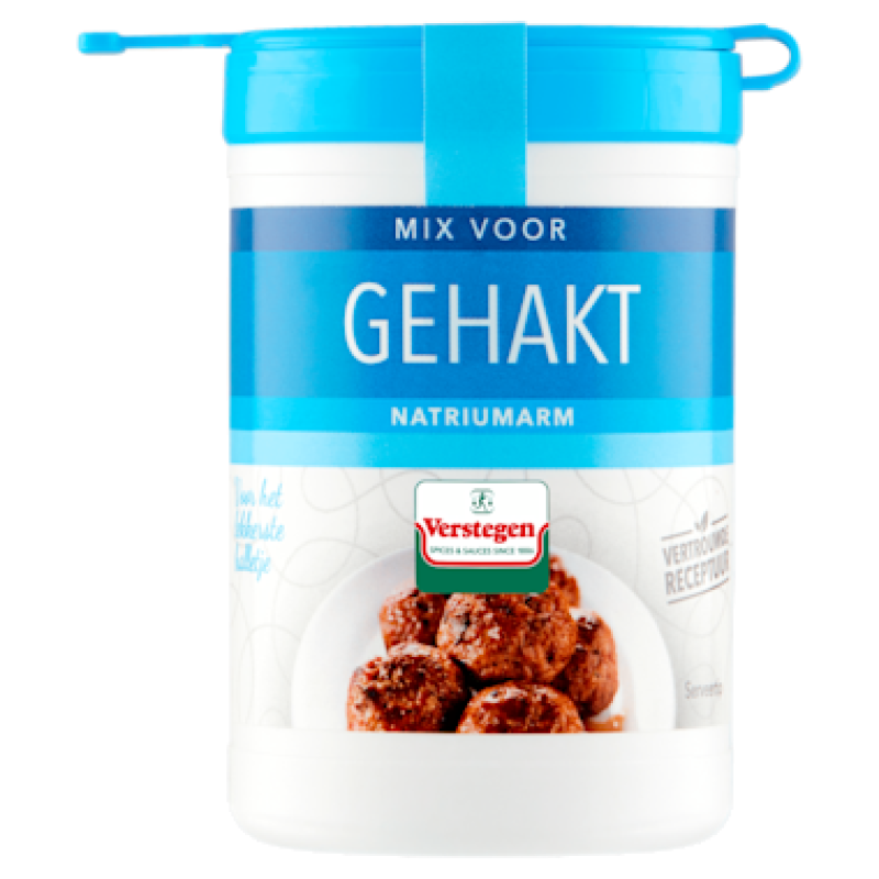 Verstegen kruidenmix voor Gehakt | Natriumarm 50 gr.